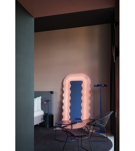 Ultrafragola Poltronova Miroir / Lampe