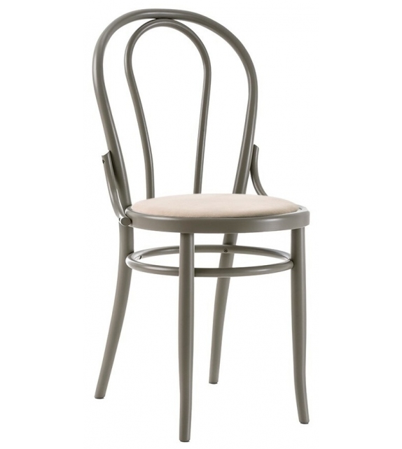 N. 18 Gebrüder Thonet Vienna Silla Tapizada