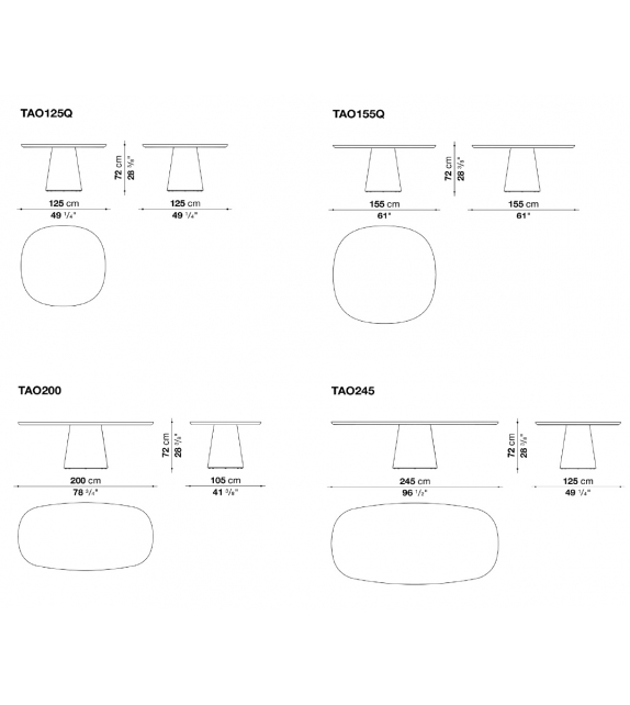 Allure O' B&B Italia Table