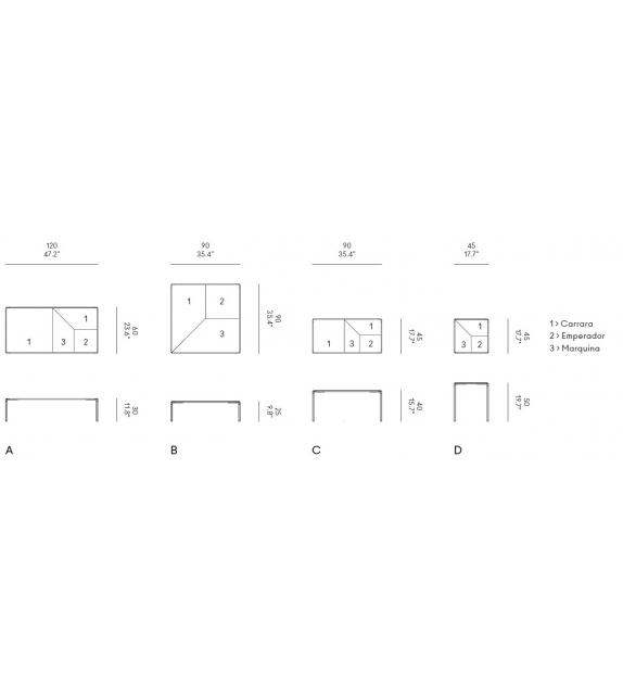 Ragtime Casamania & Horm Table Basse