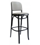 N. 811 Gebrüder Thonet Vienna Upholstered Bar Stool