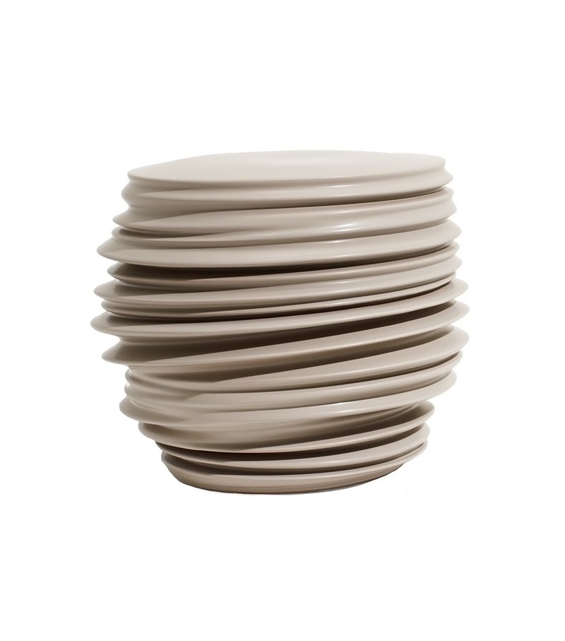 Babylon Ceramic Dedon Stool / Side Table