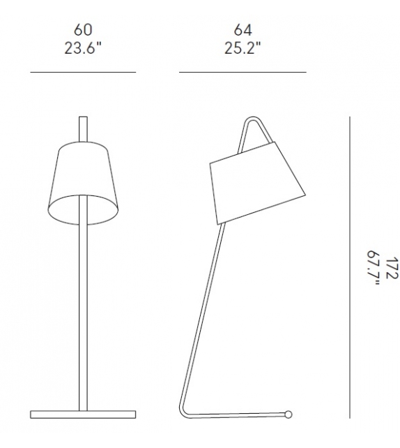 Numero 3 Casamania & Horm Floor Lamp