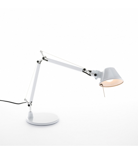 Prêt pour l'expédition - Tolomeo Micro Artemide Lampe De Table avec Base