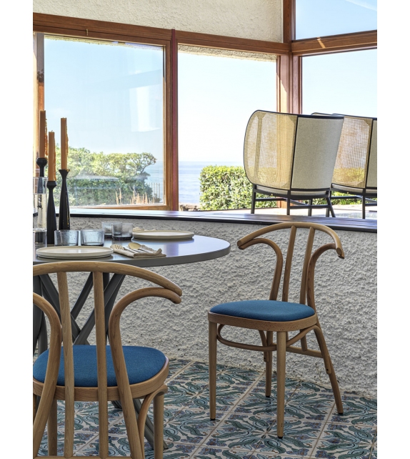 Radetzky Gebrüder Thonet Vienna Sedia Imbottita