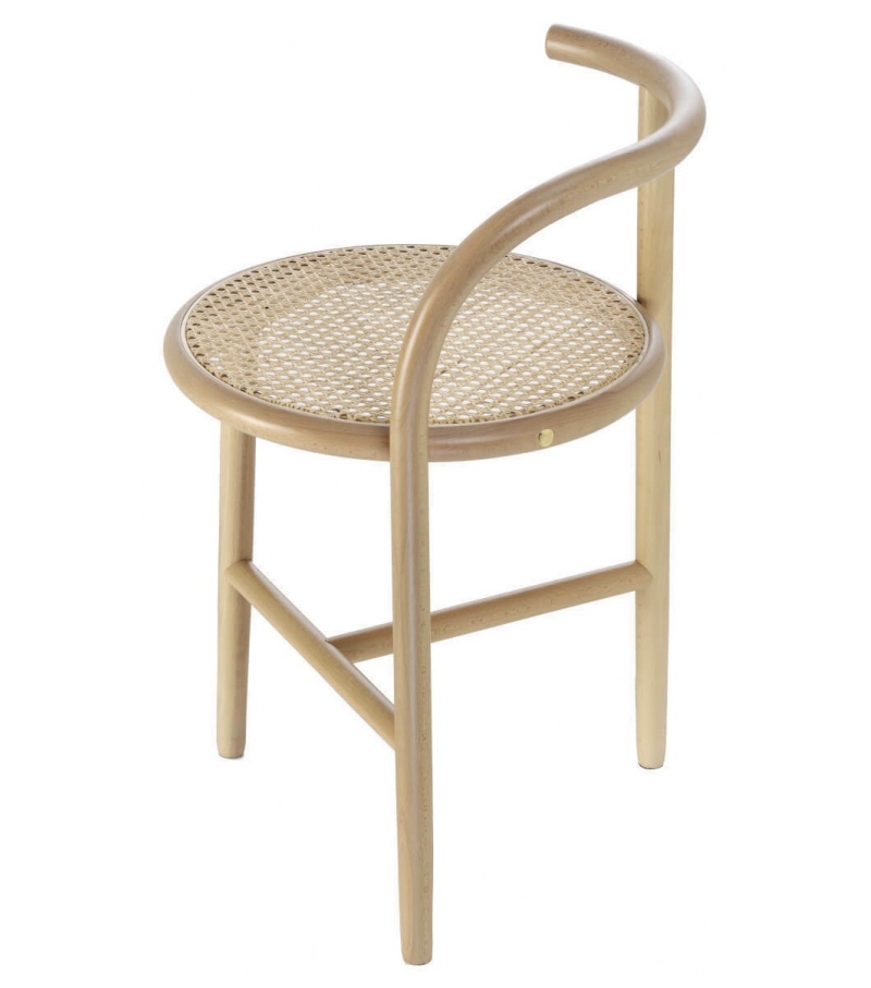 Single Curve Gebrüder Thonet Vienna Hocker