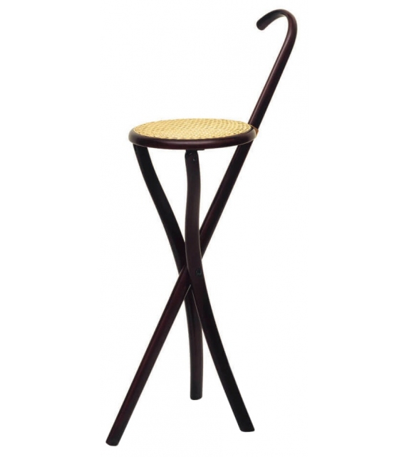 Stocksessel Gebrüder Thonet Vienna Tabouret Pliable/Bâton de Marche