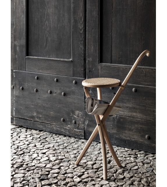 Stocksessel Gebrüder Thonet Vienna Taburete Plegable/Bastón