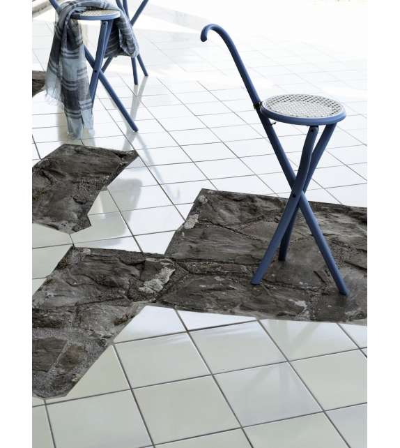 Stocksessel Gebrüder Thonet Vienna Klappstuhl/Gehstock