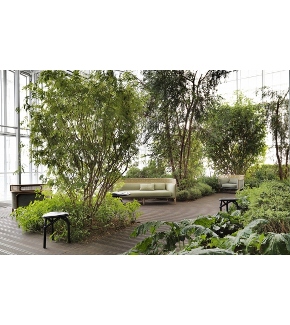 Targa Gebrüder Thonet Vienna Canapé