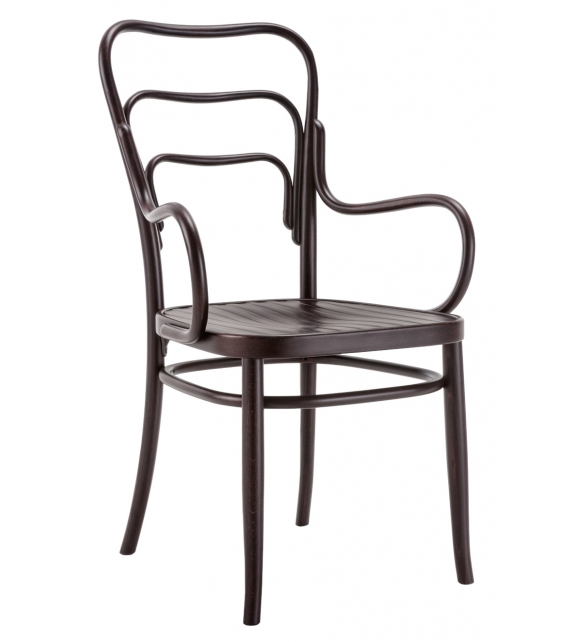 Vienna 144 Gebrüder Thonet Vienna Chaise avec Accoudoirs