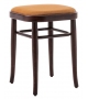Vienna 144 Gebrüder Thonet Vienna Tabouret Rembourré