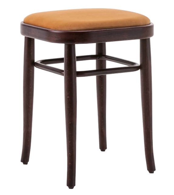 Vienna 144 Gebrüder Thonet Vienna Tabouret Rembourré