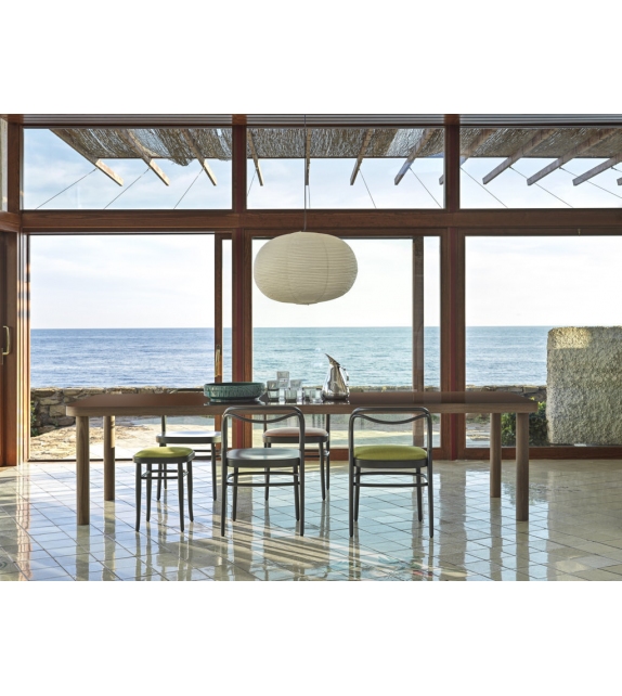 Vienna 144 Gebrüder Thonet Vienna Tabouret Rembourré