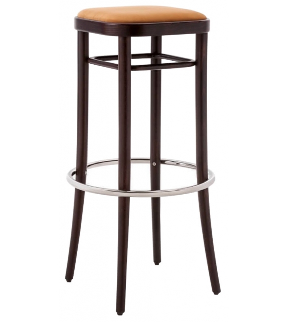Vienna 144 Gebrüder Thonet Vienna Tabouret de Bar Rembourré