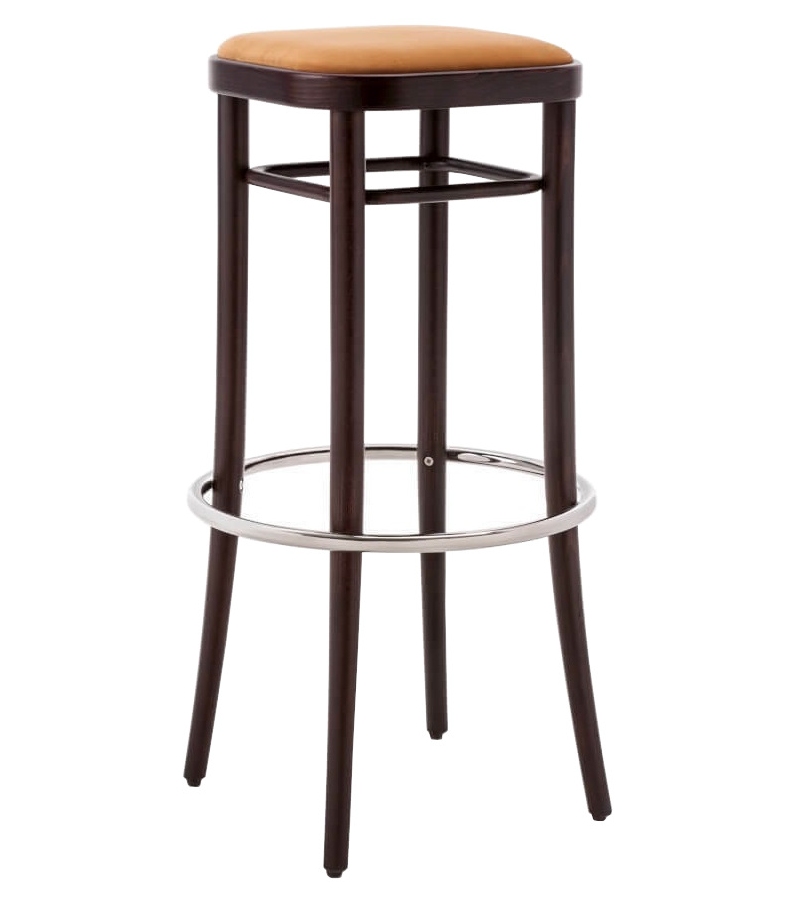 Vienna 144 Gebrüder Thonet Vienna Tabouret de Bar Rembourré