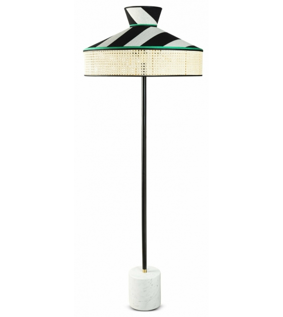 Wagasa Gebrüder Thonet Vienna Floor Lamp