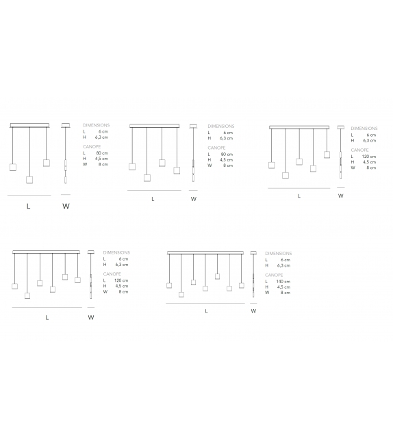 Match Quasar Lampada a Sospensione