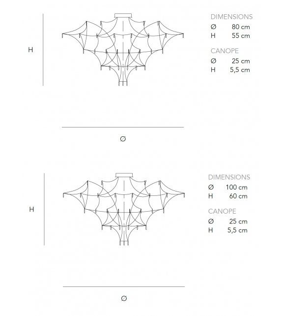 Mira Quasar Deckenleuchte