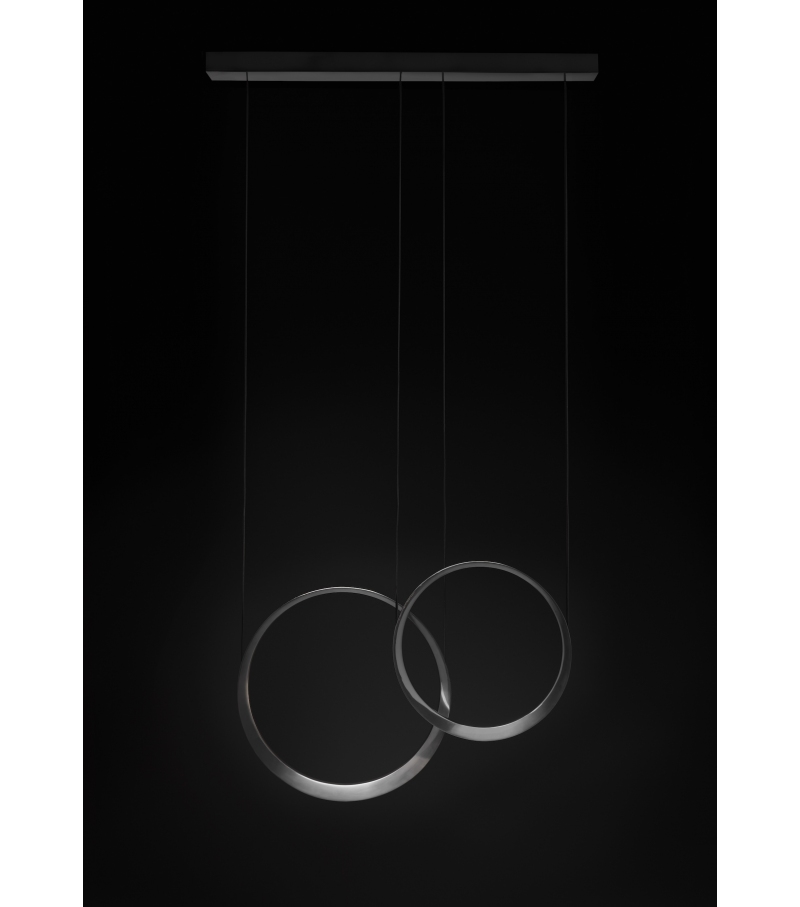 Moonlight Double Quasar Pendant Lamp