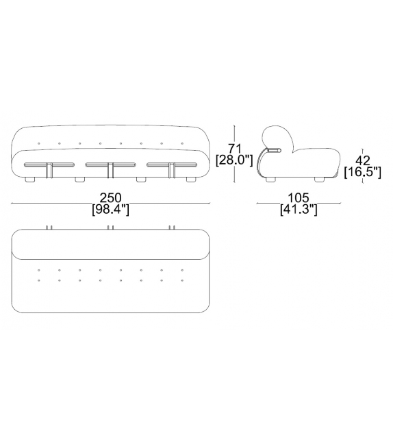 Soriana Cassina Sofa
