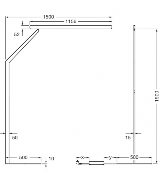 Mito Terra 3D Occhio Stehleuchte