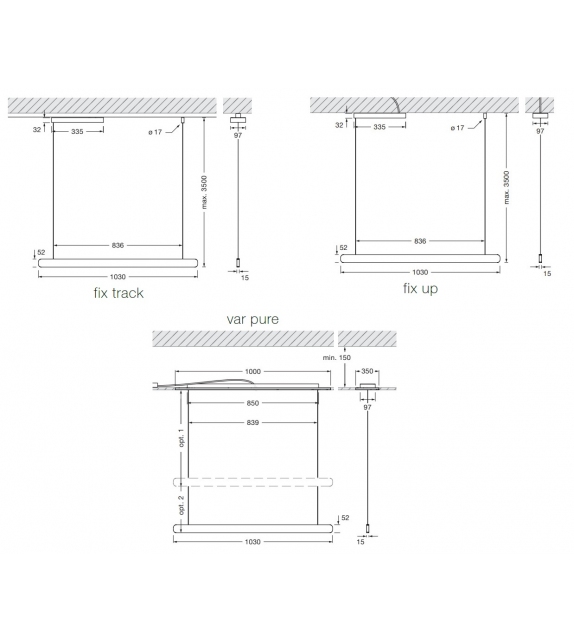 Mito Volo 100 Occhio Pendant Lamp