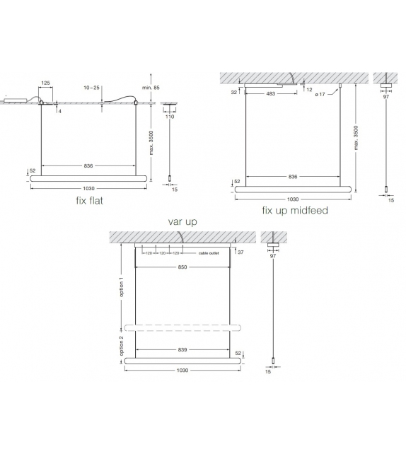 Mito Volo 100 Occhio Suspension