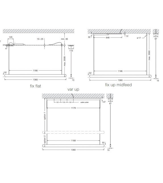 Mito Volo 140 Occhio Pendant Lamp
