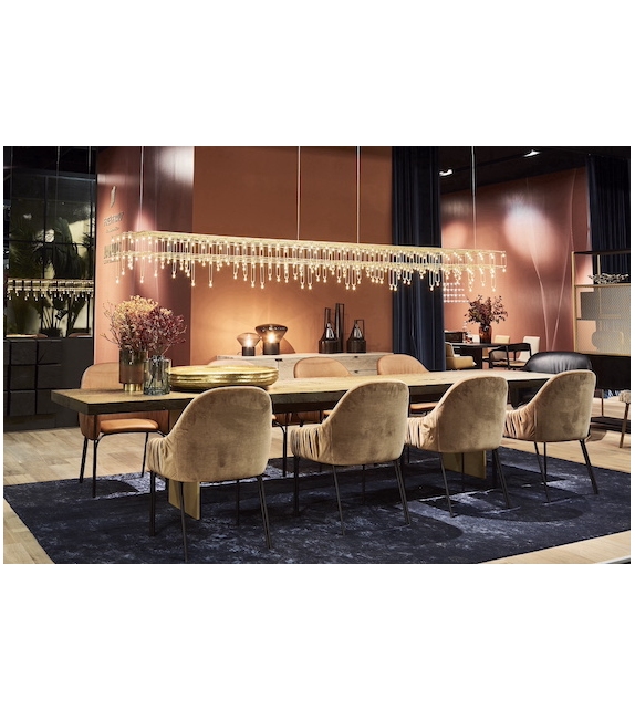 Universe Square with drops Quasar Suspension Lamp