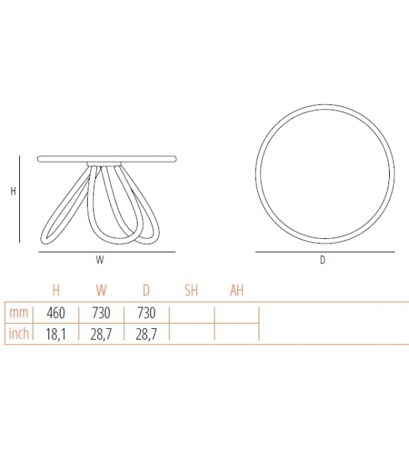 Arch Stopsol Gebrüder Thonet Vienna Table Basse