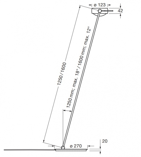 Sento Lettura Occhio Reading Lamp