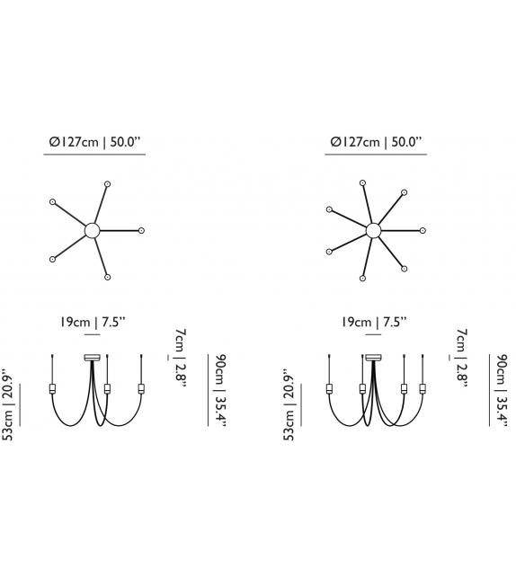 Gravity Chandelier Moooi Kronleuchter