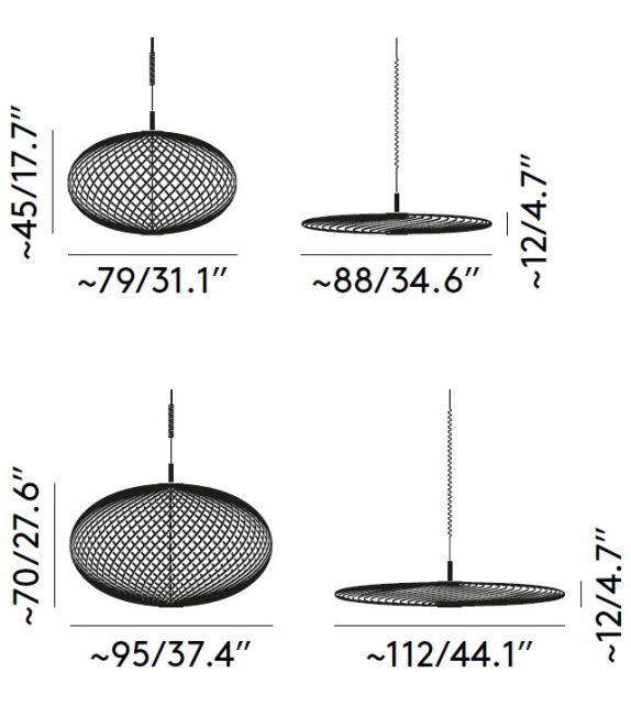 Ready for shipping - Spring Tom Dixon Suspension Lamp