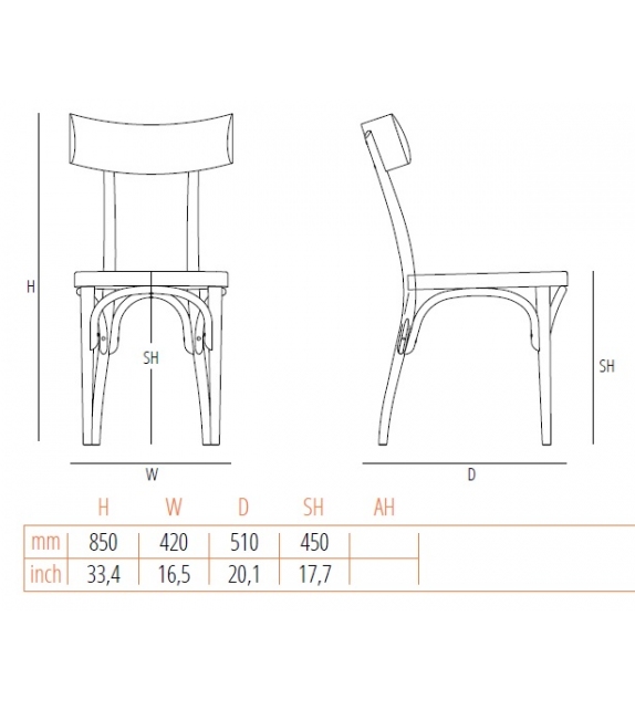 Czech Gebrüder Thonet Vienna Sedia