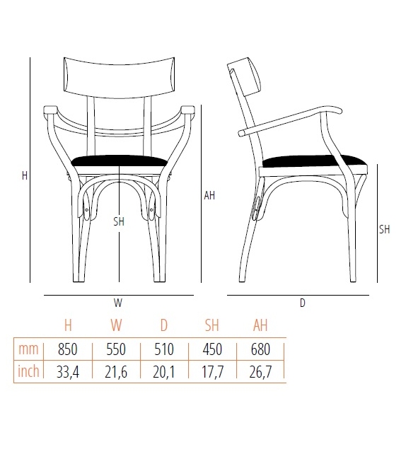 Czech Gebrüder Thonet Vienna Silla Tapizada