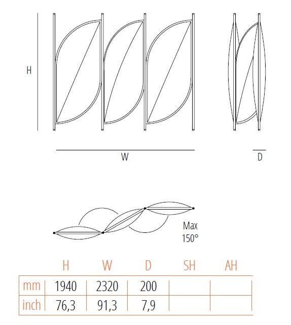 Feng Gebrüder Thonet Vienna Screen