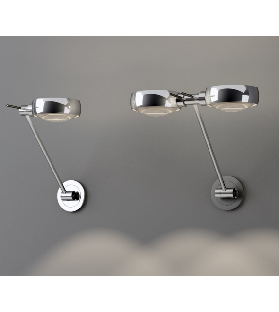 Sento Doppio Occhio Lámpara de Pared