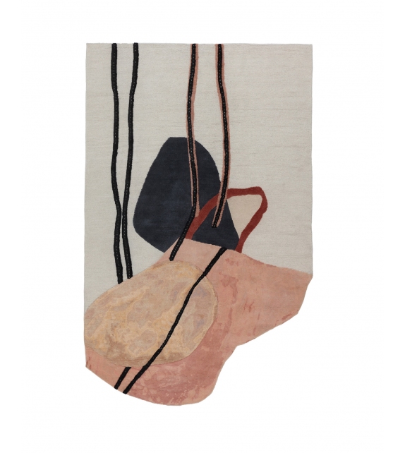 Doodles - Seated Nude Life CC-Tapis Tappeto