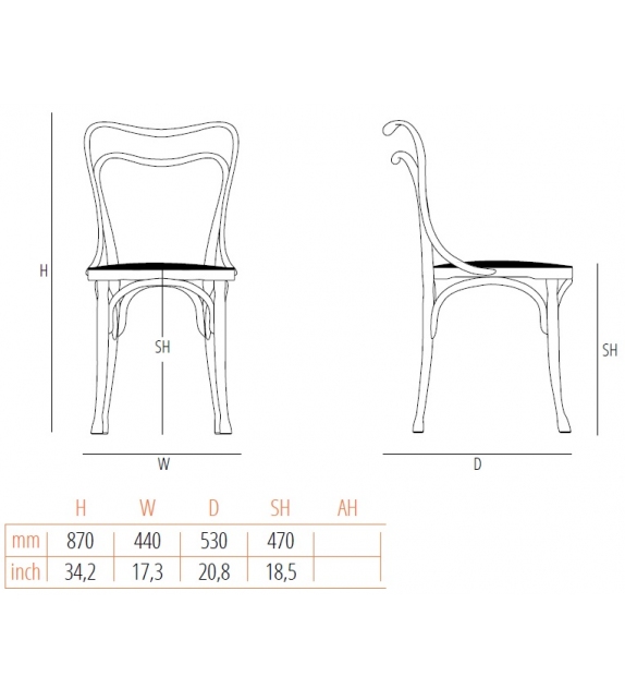 Loos Café Museum Gebrüder Thonet Vienna Padded Chair