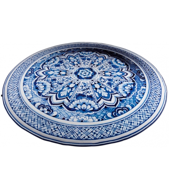 Delft Blue Plate Moooi Tappeto