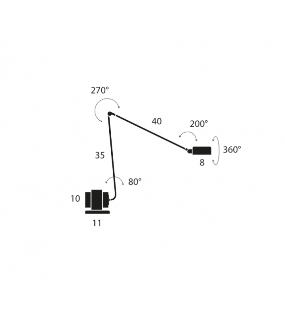 Daphine Classic Lumina Lampada da Tavolo