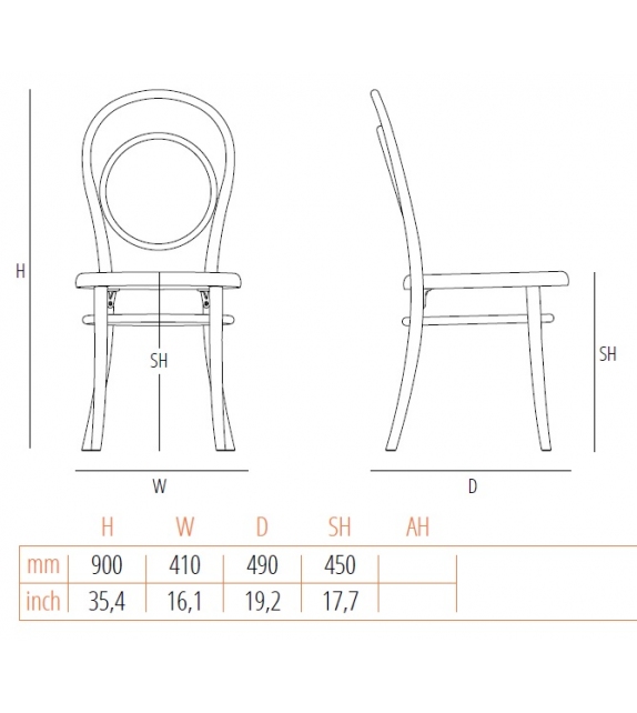 N. 14 Anniversario Gebrüder Thonet Vienna Chair