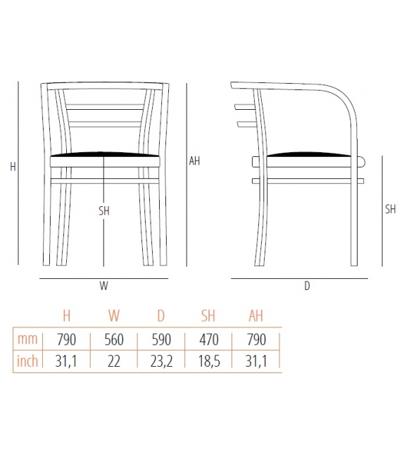Postsparkasse Gebrüder Thonet Vienna Upholstered Armchair