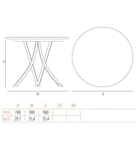 Rehbeintisch Gebrüder Thonet Vienna Tisch