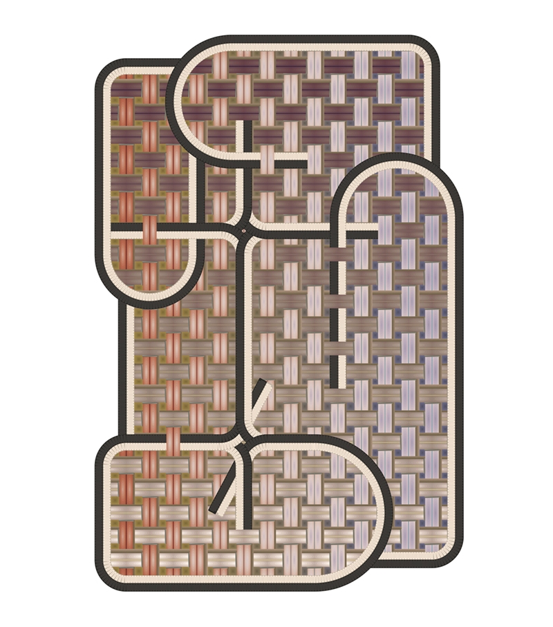 Tangle Moooi Teppich