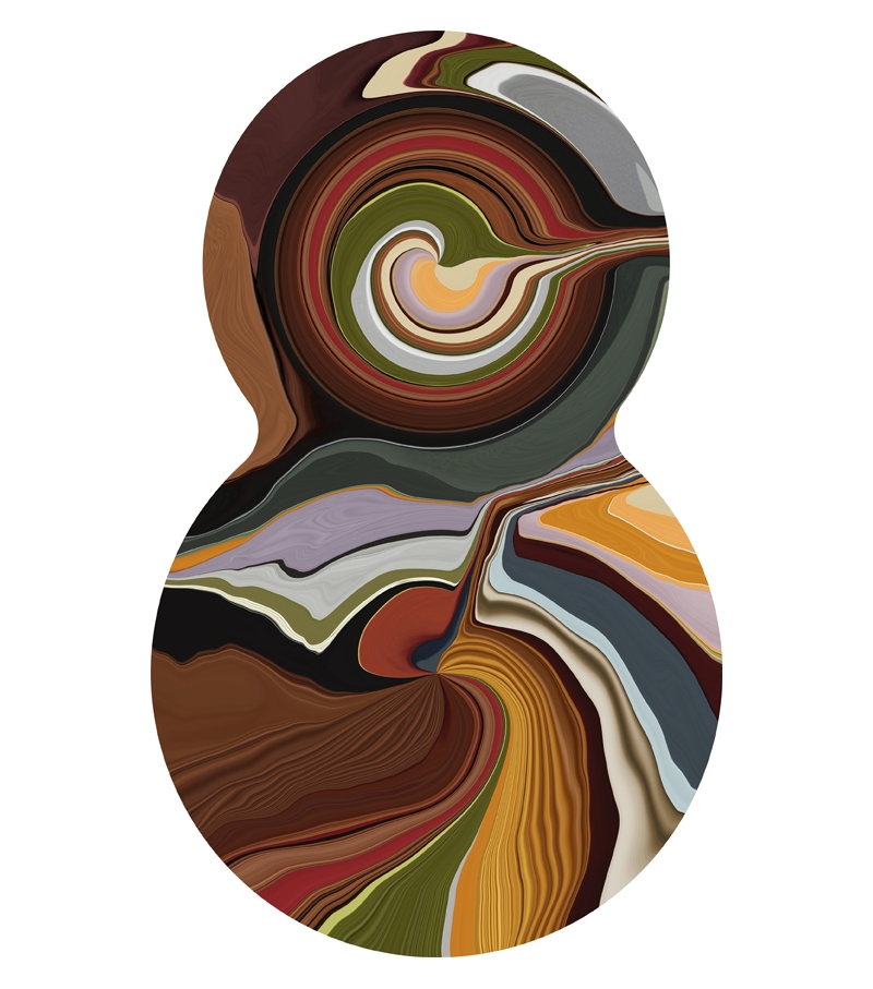 Liquid Layers Moooi Teppich