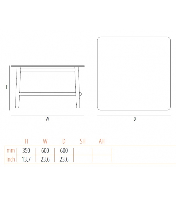 Single Curve Gebrüder Thonet Vienna Couchtisch