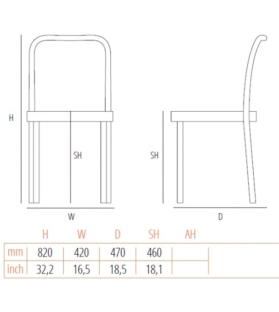 Sugiloo Gebrüder Thonet Vienna Chair