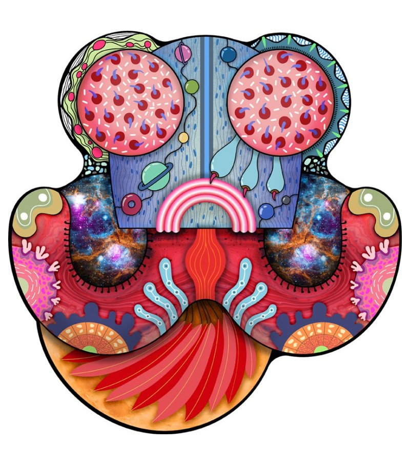 Plejaren Moooi Teppich